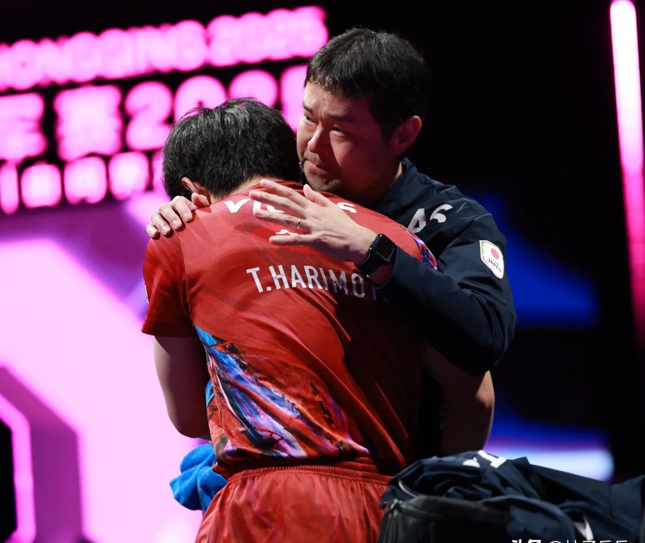 包含日本队翻盘法国队，张本智和扛起全队的词条